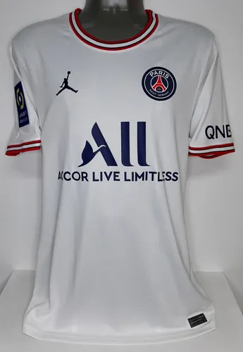 Playera paris saint germain blanca sales