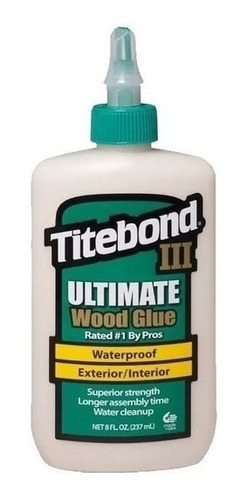 Titebond Iii Ultimate  237ml. Pegamento Profesional Agua