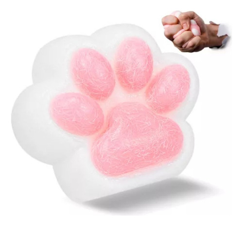 Mrwj 2 Unidades Footprint Cat Claw Squishy Original Soft