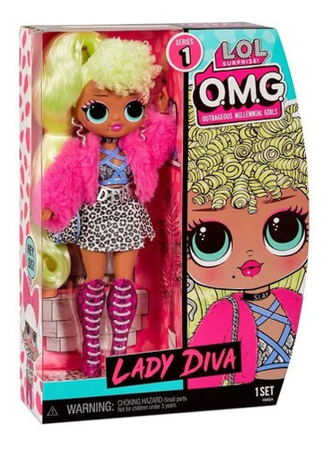 Juguete Muñeca Core Omg Lady Diva Lol Surprice Original