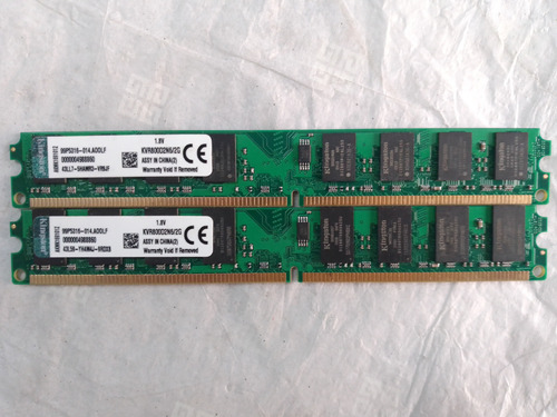 Memoria Ram Ddr2 2gb Bus 800 Kvr800d2n6/2g Kingston