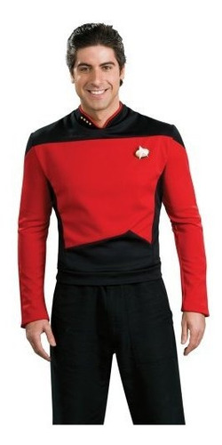 Star Trek, La Nueva Generación De Camisa Roja De Lujo, Gran