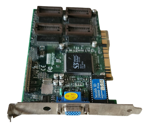 Placa Video Diamond Stealth 3d 2000 2mb Pci