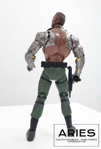 Jax Briggs. Mortal Kombat, Jazwares. Nuevo Loose. 16 Cm