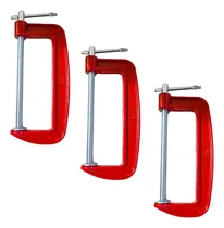 Comprar Kit 3 Grampos Sargento Tipo C 6 Polegadas Marcenaria 200mm