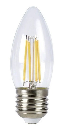 Vela Led Vintage Filamento 4w = 40w E27 Macroled 3000k