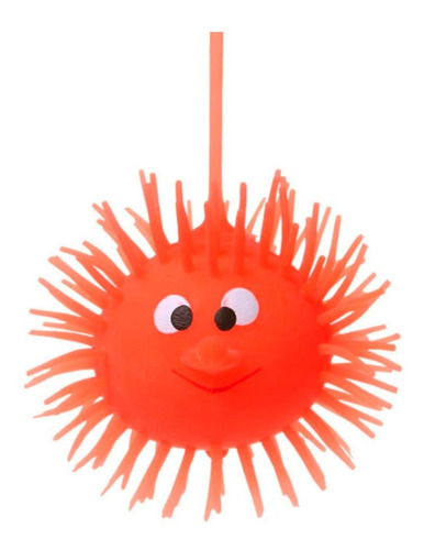 Imagen 3 de 8 de Squishy Ojos Saltarin Luminoso Puffer Ball Kawaii Colores