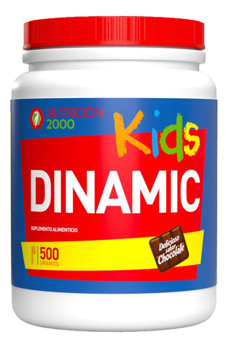 Malteada Dinamic Kids Niños Chocolate 500g Nutricion 2000