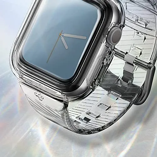 Funda Spigen Liquid Crystal Pro Apple Watch 40mm 6 se 5 4 Env o