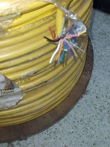 Cable 12 Conductores  Calibre 18 Más Shield