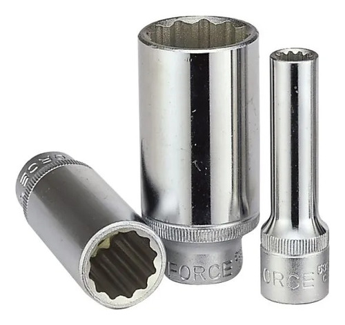 Dado Largo Poligonal 1/2'' De 10mm (5497710) - Force