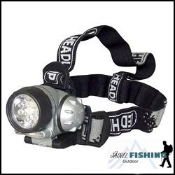 Linterna De Cabeza Led Pilas Trekking Camiping