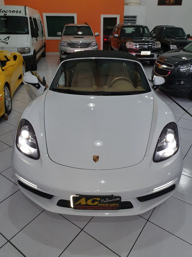 Porsche Boxster 718 2017 Branca Top Pdk 300cv 22000 Km
