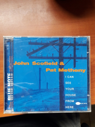 John Scofield Pat Metheny I Can See Your House From Here Cd 