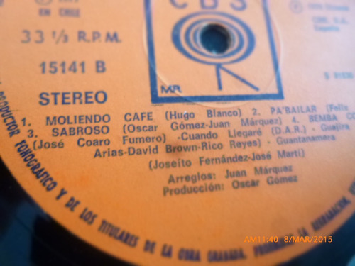 Vinilo Lp De La Banda Salsa --viva La Salsa (u577