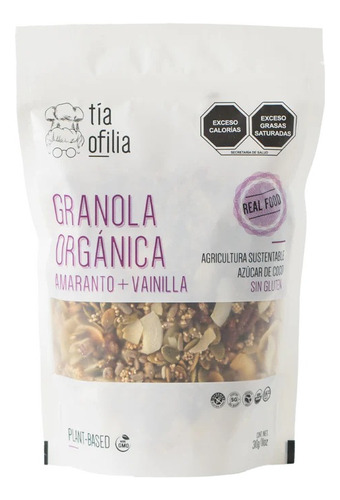 Granola Orgánica Amaranto+vainilla 310 Gr Tía Ofilia Vegan