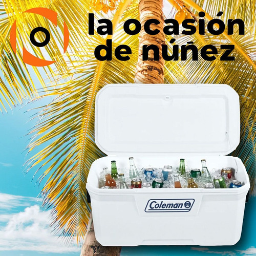 Imagen 4 de 7 de Conservadora Coleman 120qt Marine Heladera Termica Camping