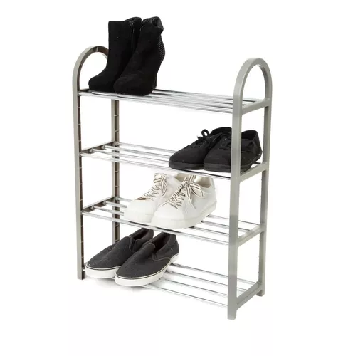 Organizador Zapatos Rack 8 Pares Estantes Multiuso