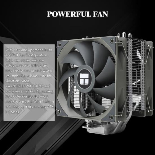 Cooler De Ar De Cpu Thermalright Assassin Spirit 120 V2 Plu
