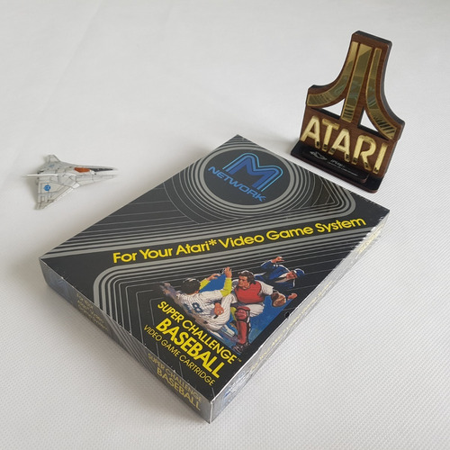 Super Challenge Baseball Lacrado [ Atari 2600 Nib] M Network