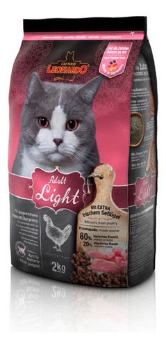 Leonardo Gato Adulto Light 2kg Pethome