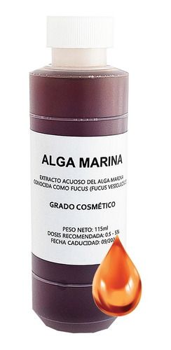 Extracto De Algas Marinas Acuoso Calidad Premium - 115ml
