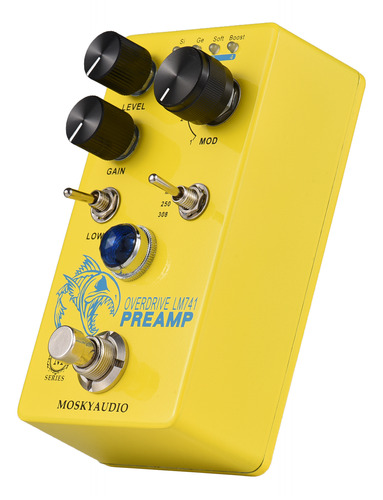 Moskyaudio Pedal De Efectos Para Guitarra.lm741 Preamp