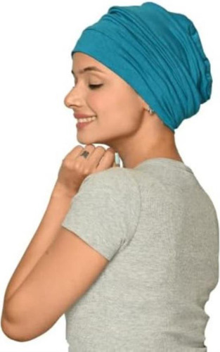 Sakuchi Chemo Gorro Bambú Sedoso Y Suave Con Redecilla Verde