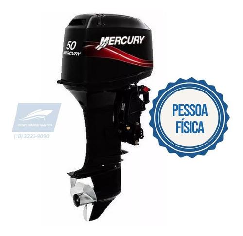 Motor De Popa Mercury 50 Elpto 2t (japones) 0km Novo 2020