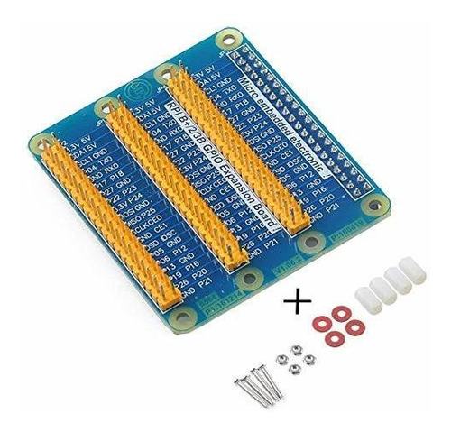 Placa De Extension Pastall Raspberry Pi 4 Gpio, Placa De Ex