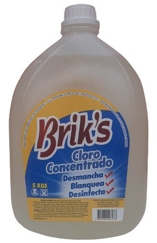 Cloro Concentrado Briks 5 Lt.