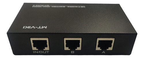 Caja Del Selector De Compartido Manual De Red Ethernet De