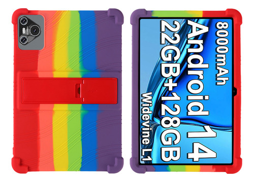2025 Funda Protectora De Silicona Para Xiaomi Pad 6s Pro Tablet Android 14, 4 Esquinas Gruesas, A Prueba De Golpes
