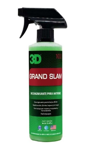 Grand Slam 3d Desengrasante Para Motores - 3/4 Lit