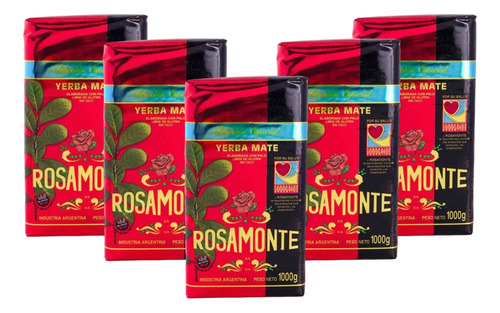 Yerba Rosamote Seleccion Especial 1 Kilo X 5