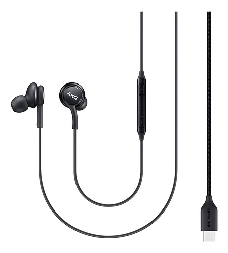 Fone De Ouvido Samsung Akg Tipo-c Galaxy S10+ S20 Ultra A71