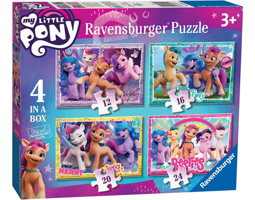 Ravensburger My Little Pony: La Película 2-4 En Caja (12, 16