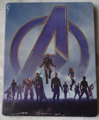 Blu-ray Steelbook Vingadores Ultimato *