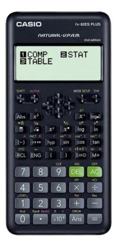 Calculadora Científica Casio Fx-82es Plus - 252 Funções Cor Preto