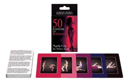 50 Posiciones Del Bondage Juego De Cartas
