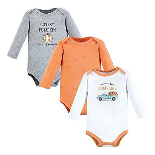 Hudson Baby Unisex Baby Cotton Long-sleeve Bodysuits Tmw9f