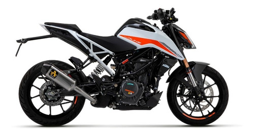 Imagen 3 de 5 de Escape Arrow 71936akn Alum P/ Moto Ktm Duke 390 Desde 2021