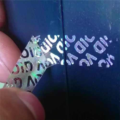 1000 Etiqueta Lacre De Garantia Void Holográfico 15 X 10 Mm