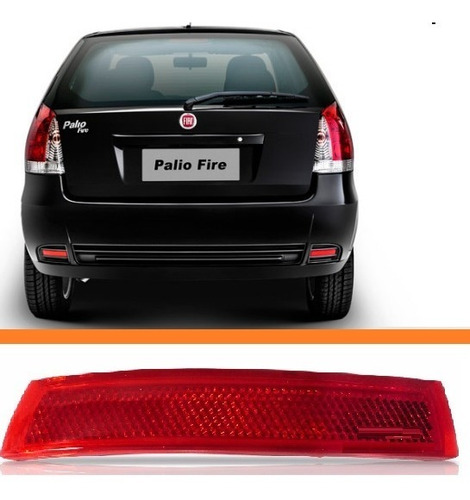 Refletor Parachoque Traseiro Fiat Palio 2004/2012 Direito