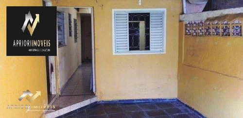 Imagem 1 de 30 de Casa Com 4 Dormitórios À Venda, 140 M² Por R$ 400.000 - Vila Helena - Santo André/sp - Ca0736