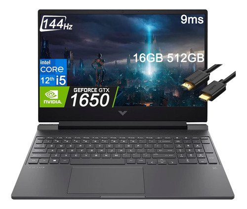 Laptop Hp Victus 15 Core I5-12450h Gtx 1650 32gb Ram 2tb S