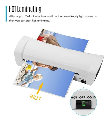 Plastificadora Laminadora Frio Calor Sl200 A20 Oferta Mli