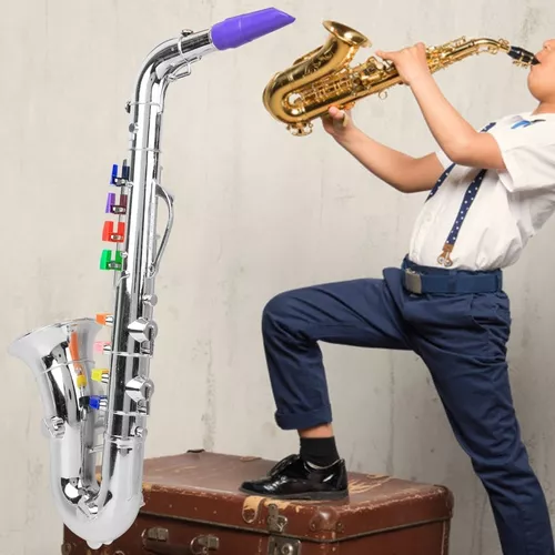 Saxofón Juguete Símil Real - Instrumentos Juguetes