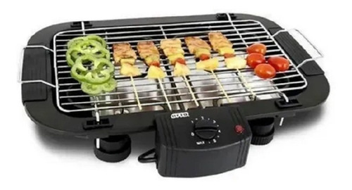 Imagen 3 de 5 de Parrillera Eléctrica Antiadherente Barbacoa Asado Xl Pro
