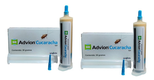 Gel Cebo Mata Cucarachas Jeringa Veneno Advion 30g 